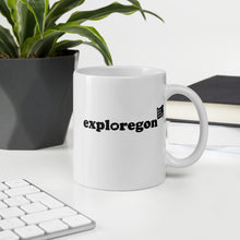 Load image into Gallery viewer, Exploregon - 11oz Mug - White - Printed On Both Sides
