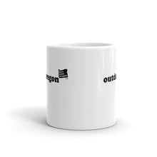 Load image into Gallery viewer, Outdooregon - 11oz Mug - White - Printed On Both Sides