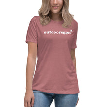 Load image into Gallery viewer, Outdooregon - Women’s Relaxed Short-Sleeved Tee - 9 Color Choices