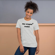 Load image into Gallery viewer, My Oregon Rocks - Women's Short-Sleeved Tee - 9 Color Choices