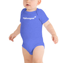 Load image into Gallery viewer, Exploregon - Baby Short-Sleeved One Piece - 6 Color Choices