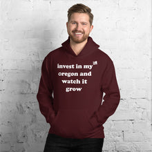 Load image into Gallery viewer, Invest In My Oregon And Watch It Grow - Men's Hoodie Sweatshirt - 11 Color Choices