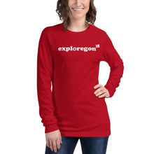 Load image into Gallery viewer, Exploregon - Women’s Long-Sleeved Tee - 8 Color Choices