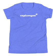 Load image into Gallery viewer, Exploregon - Girl’s Short-Sleeved Tee - 11 Color Choices