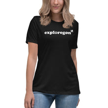 Load image into Gallery viewer, Exploregon - Women’s Relaxed Short-Sleeved Tee - 9 Color Choices