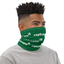 Load image into Gallery viewer, Exploregon - Versatile Neck Gaiter (Face Covering / Neck Warmer / Headband / Beanie / Hairband / Wristband) - Green
