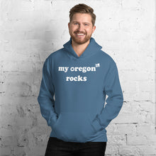 Load image into Gallery viewer, My Oregon Rocks - Men's Hoodie Sweatshirt - 11 Color Choices