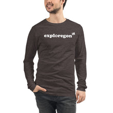 Load image into Gallery viewer, Exploregon - Men’s Long-Sleeved Tee - 8 Color Choices