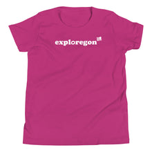 Load image into Gallery viewer, Exploregon - Girl’s Short-Sleeved Tee - 11 Color Choices