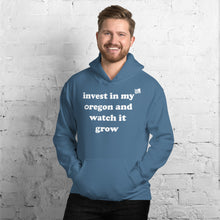 Load image into Gallery viewer, Invest In My Oregon And Watch It Grow - Men's Hoodie Sweatshirt - 11 Color Choices