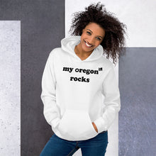 Load image into Gallery viewer, My Oregon Rocks - Women's Hoodie Sweatshirt - 11 Color Choices