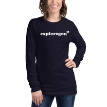 Load image into Gallery viewer, Exploregon - Women’s Long-Sleeved Tee - 8 Color Choices