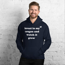 Load image into Gallery viewer, Invest In My Oregon And Watch It Grow - Men's Hoodie Sweatshirt - 11 Color Choices