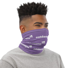 Load image into Gallery viewer, Outdooregon - Versatile Neck Gaiter (Face Covering / Neck Warmer / Headband / Beanie / Hairband / Wristband) - Purple