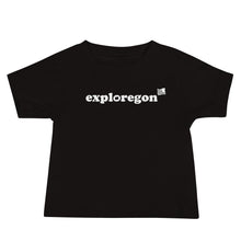 Load image into Gallery viewer, Exploregon - Baby Short-Sleeved Tee - 3 Color Choices
