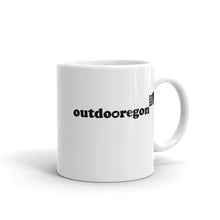 Load image into Gallery viewer, Outdooregon - 11oz Mug - White - Printed On Both Sides
