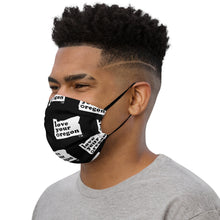 Load image into Gallery viewer, Love Your Oregon - Face Mask - Black
