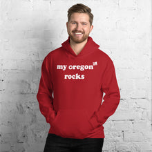 Load image into Gallery viewer, My Oregon Rocks - Men&#39;s Hoodie Sweatshirt - 11 Color Choices
