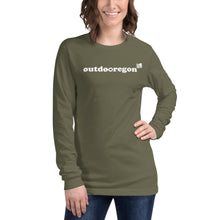 Load image into Gallery viewer, Outdooregon - Women’s Long-Sleeved Tee - 8 Color Choices
