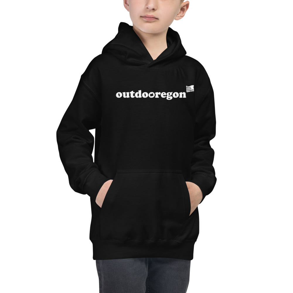 Outdooregon - Boy’s Hoodie Sweatshirt - 4 Color Choices