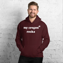 Load image into Gallery viewer, My Oregon Rocks - Men&#39;s Hoodie Sweatshirt - 11 Color Choices
