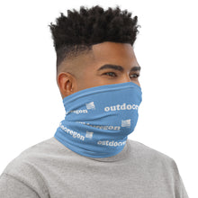 Load image into Gallery viewer, Outdooregon - Versatile Neck Gaiter (Face Covering / Neck Warmer / Headband  / Beanie / Hairband / Wristband) - Blue
