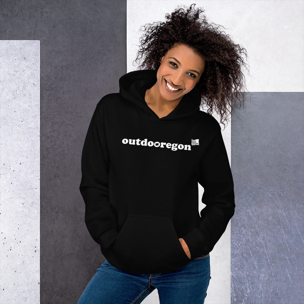 Outdooregon - Women's Hoodie Sweatshirt - 11 Color Choices