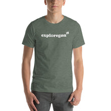 Load image into Gallery viewer, Exploregon - Men&#39;s Short-Sleeved Tee - 9 Color Choices
