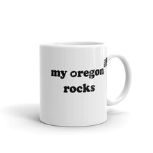 Load image into Gallery viewer, My Oregon Rocks - 11oz Mug - White - Printed On Both Sides
