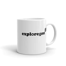 Load image into Gallery viewer, Exploregon - 11oz Mug - White - Printed On Both Sides
