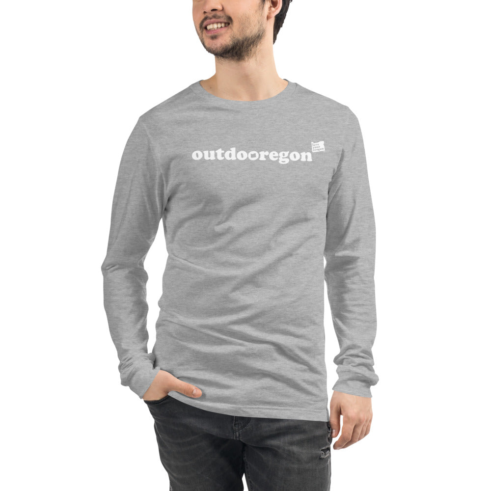 Outdooregon - Men’s Long-Sleeved Tee - 8 Color Choices