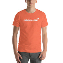 Load image into Gallery viewer, Outdooregon - Men’s Short-Sleeved Tee - 9 Color Choices
