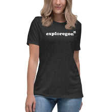 Load image into Gallery viewer, Exploregon - Women’s Relaxed Short-Sleeved Tee - 9 Color Choices
