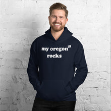 Load image into Gallery viewer, My Oregon Rocks - Men&#39;s Hoodie Sweatshirt - 11 Color Choices
