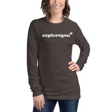 Load image into Gallery viewer, Exploregon - Women’s Long-Sleeved Tee - 8 Color Choices
