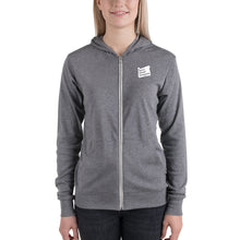 Load image into Gallery viewer, Love Your Oregon - Women&#39;s Lightweight Zip-Up Hoodie - 3 Color Choices
