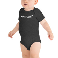 Load image into Gallery viewer, Exploregon - Baby Short-Sleeved One Piece - 6 Color Choices
