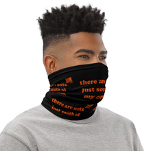 Load image into Gallery viewer, There Are Nuts Just South Of My Oregon - Versatile Neck Gaiter (Face Covering / Neck Warmer / Headband  / Beanie / Hairband / Wristband) - OSU Beavers Colors
