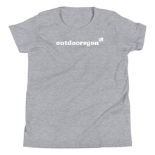 Load image into Gallery viewer, Outdooregon - Girl’s Short-Sleeved Tee - 11 Color Choices
