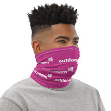 Load image into Gallery viewer, Outdooregon - Versatile Neck Gaiter (Face Covering / Neck Warmer / Headband  / Beanie / Hairband / Wristband) - Fuchsia
